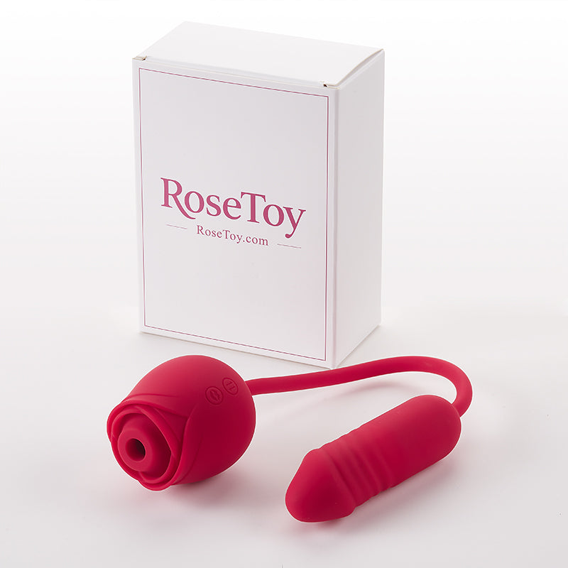 Rose Pro – Suction & G-Spot Thrusting Vibrator