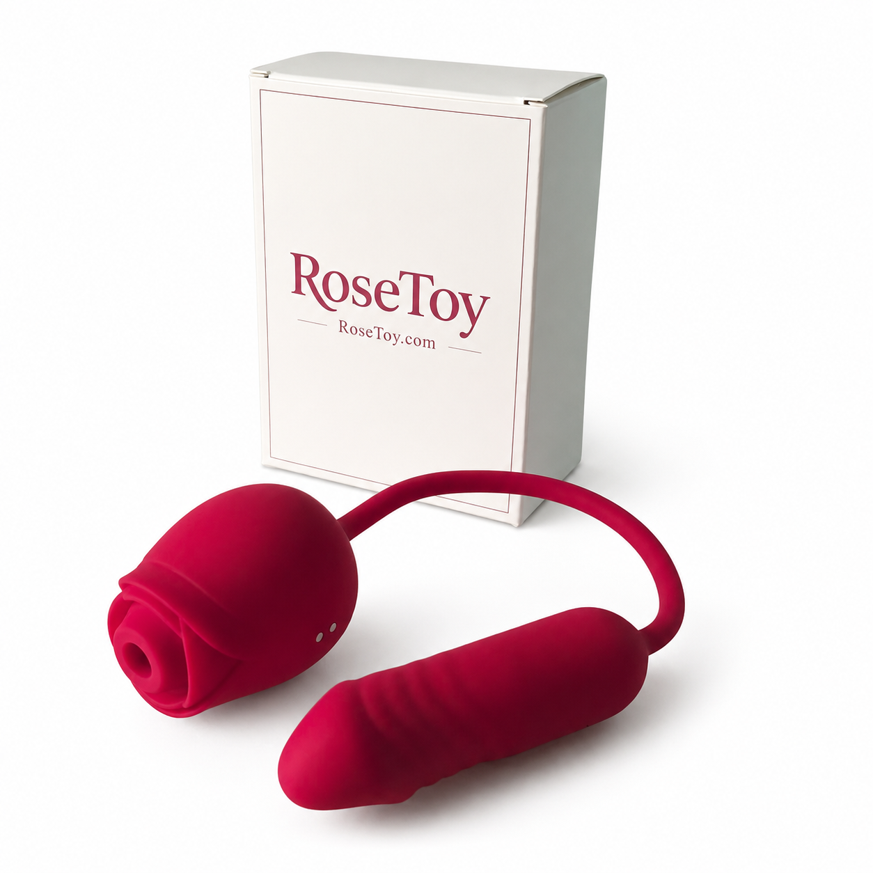 Rose Pro – Suction & G-Spot Thrusting Rose Vibrator