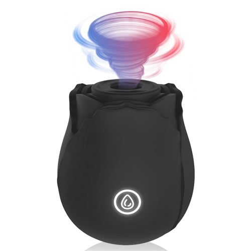 Rose Toy original Vibrator in black