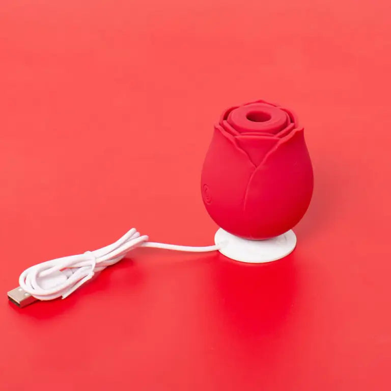 how to charge the rose toy