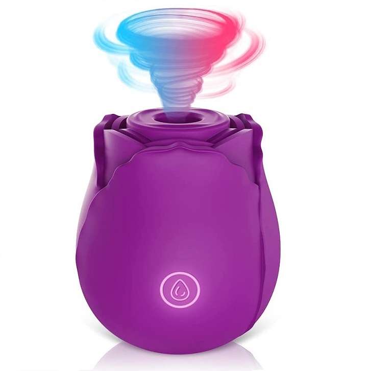 Rose Toy original Sex Vibrator purple