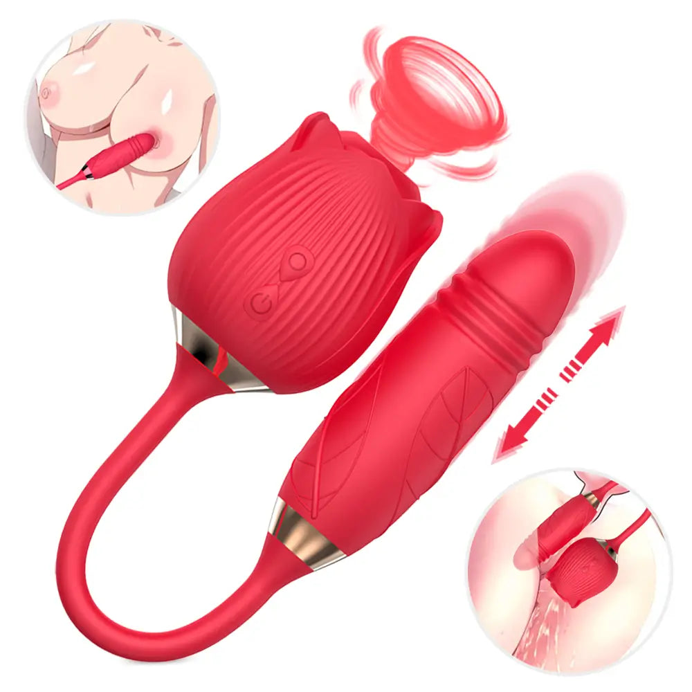 Rose Toy Dual Classic sex toy for women