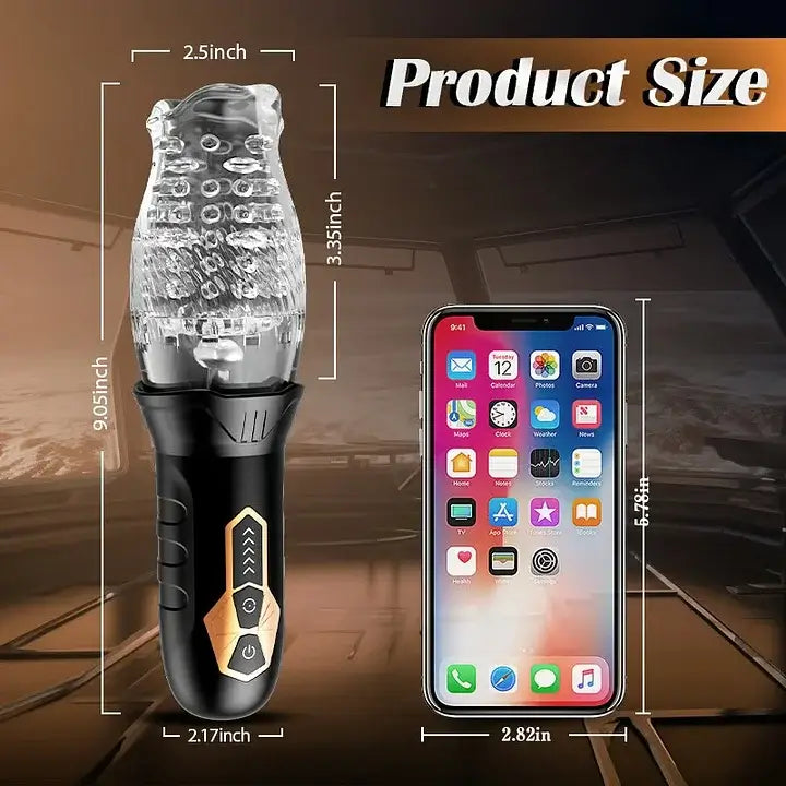 the male rose masturbator size