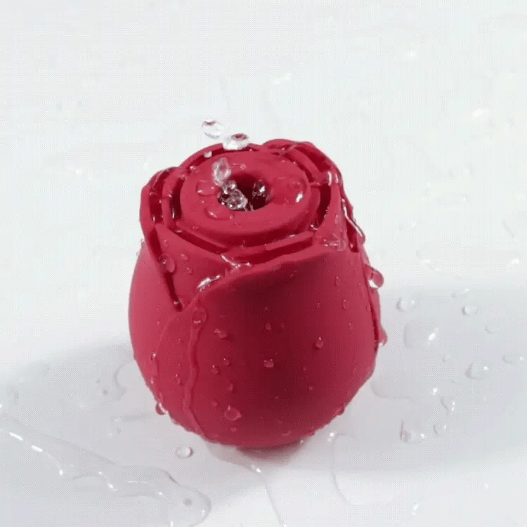 The Rose Toy vibrator is waterproof