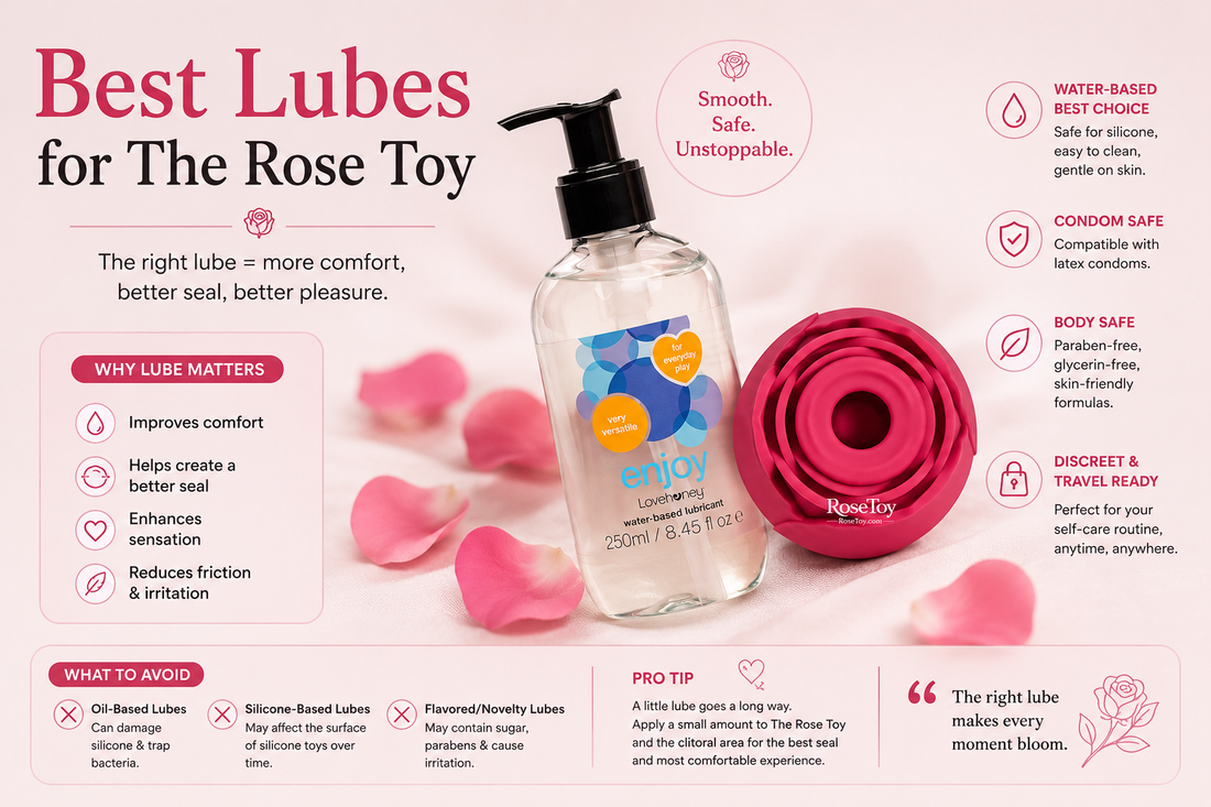 Best Lubes for Rose Toy