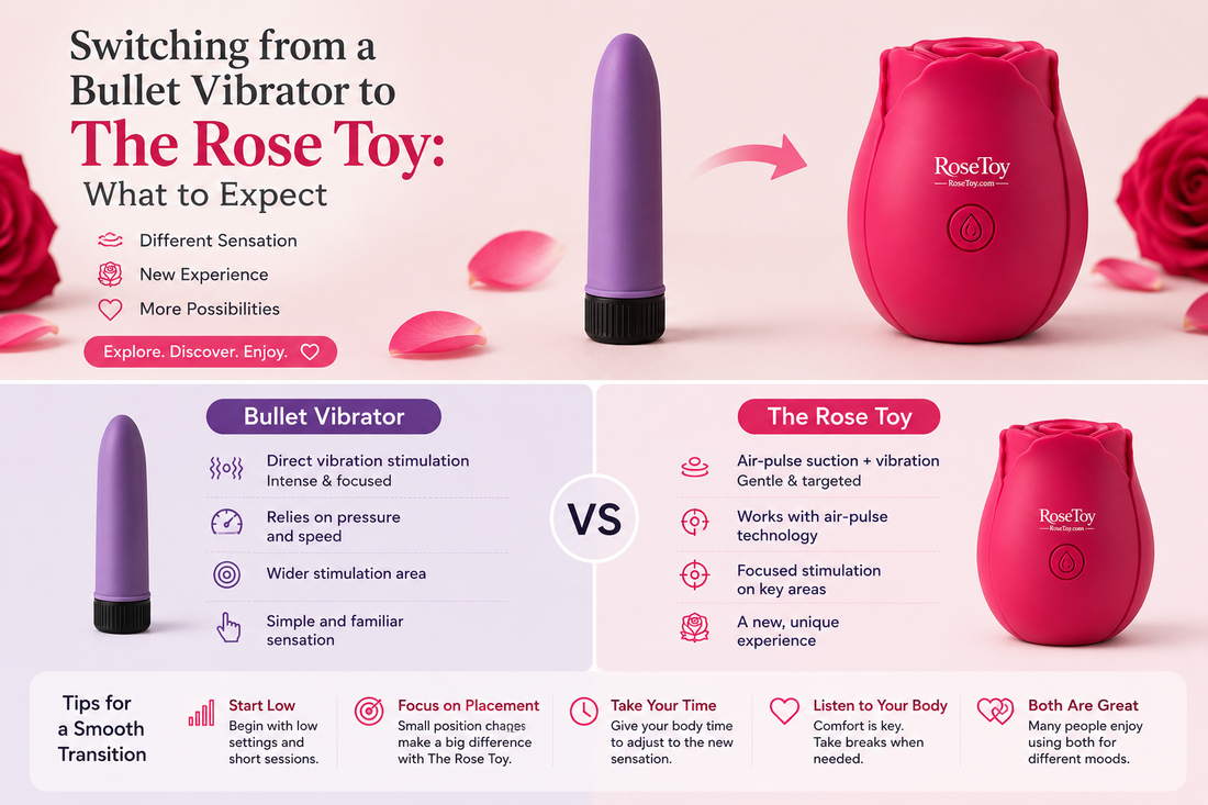 The Rose Toy vs bullet vibrator