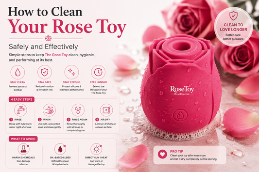How to Clean Your Rose Toy Safely and Effectively