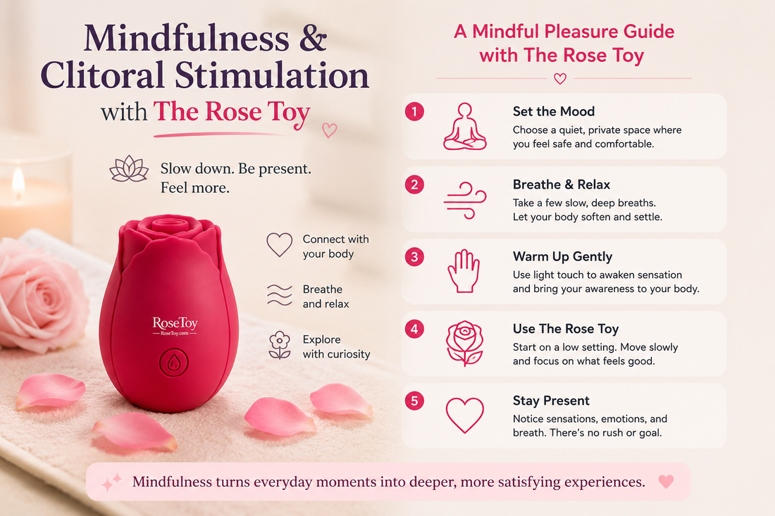 Mindfulness & Clitoral Stimulation with The Rose Toy