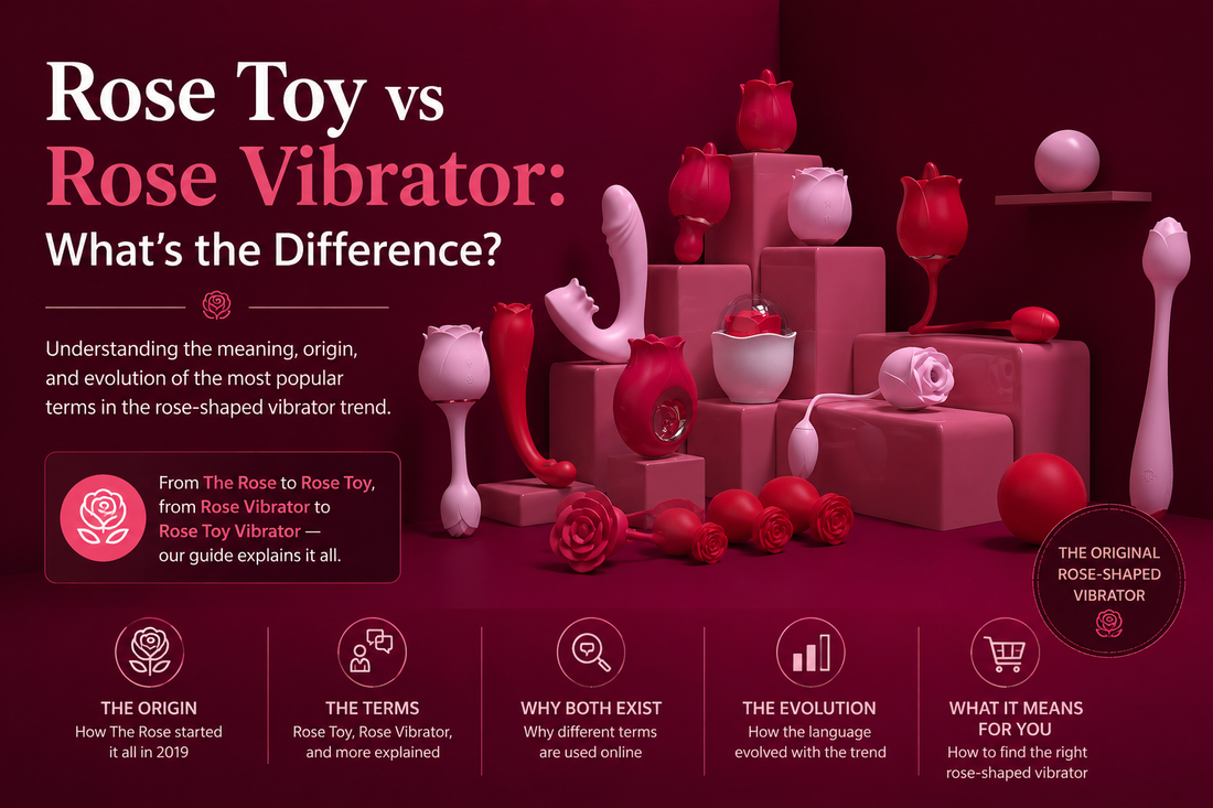 Rose Toy vs Rose Vibrator: What's the Difference?