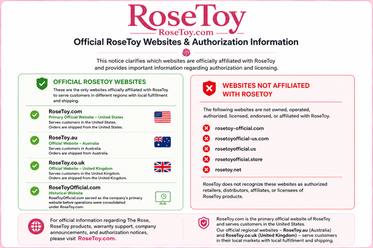 Official Clarification Regarding RoseToy Websites