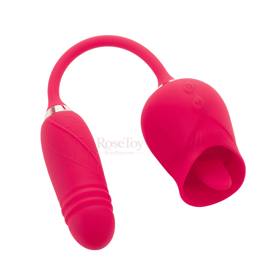 Rose Aura – Licking & Thrusting Vibrator