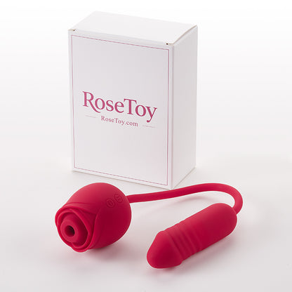 Rose Pro – Suction & G-Spot Thrusting Vibrator