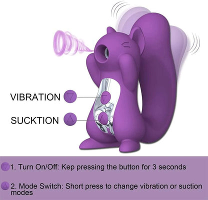 Rose Toy Squirrel Vibrator