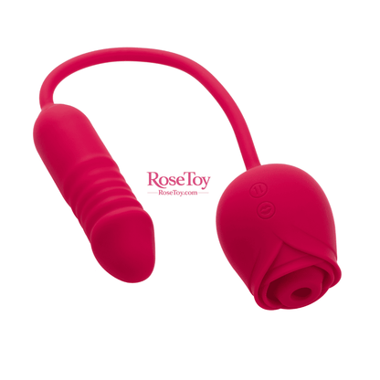 Rose Pro – Suction & G-Spot Thrusting Vibrator