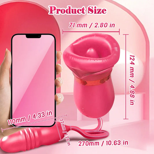 big mouth vibrator size