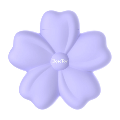 Cherry Blossom vibrator by RoseToy, front view showing its five-petal flower design