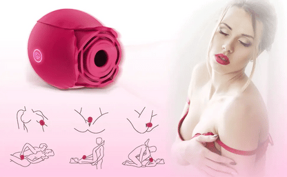 Illustration showing how to use The Rose by RoseToy
