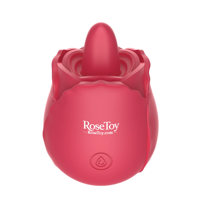 Rose Lush – Thick Tongue Licking Vibrator
